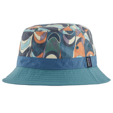 Pălărie Patagonia Wavefarer Bucket Hat Swallowtail Geo: Still Blue