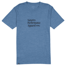 Tricou cu mânecă scurtă Mons Royale Zephyr Merino Cool T-Shirt Men Steel Blue