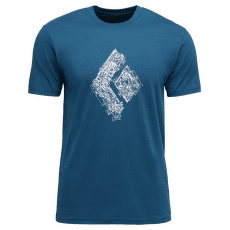 Tricou cu mânecă scurtă Black Diamond Engineered Diamond SS Tee Men Indigo
