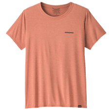 Tricou cu mânecă scurtă Patagonia Cap Cool Daily Graphic Shirt Waters Women Boardshort Logo Tones: Moment Pink X-Dye