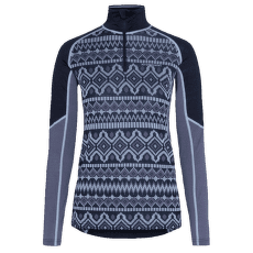 Tricou cu mânecă lungă Kari Traa Malia HZ ROYAL/DARK NAVY BLUE