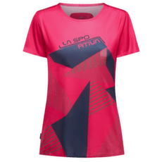 Tricou cu mânecă scurtă La Sportiva COMP T-SHIRT Women Azalea/Night Sky