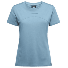 Tricou cu mânecă scurtă La Sportiva ROOF T-SHIRT Women Limestone/Night Sky
