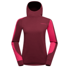 Hanorac La Sportiva CLOUD SHADOW SUN HOODY Women Redwood/Azalea