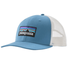 Capac Patagonia P-6 Logo Trucker Hat Shore Blue