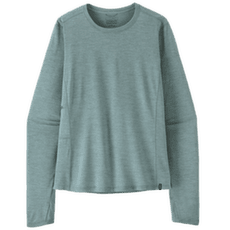 Tricou cu mânecă lungă Patagonia Long-Sleeved Cap Cool Sun Shirt Women Nouveau Green - Blue Sage X-Dye