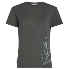Tricou cu mânecă scurtă Icebreaker Merino Blend Core SS Tee Panax Women OBSIDIAN
