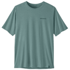 Tricou cu mânecă scurtă Patagonia Cap Cool Daily Shirt  - Boardshort Logo Men Blue Sage - Light Blue Sage X-Dye