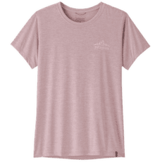 Tricou cu mânecă scurtă Patagonia Cap Cool Daily Shirt - Cloud Crag Women Quiet Violet