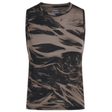 Tricou cu mânecă scurtă Icebreaker Merino Blend 125 Cool-Lite Speed Tank Motion AOP Women PORCINI/BLACK/AOP