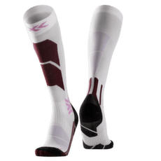 Șosete pentru genunchi X-Bionic X-SOCKS® SKI PERFORM OTC Women X White/Lavender