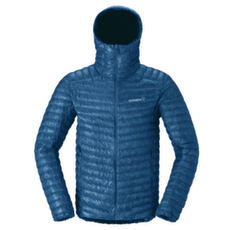 Jachetă Norrona trollveggen down800 super light Hood Men Dark Blue