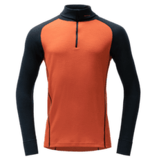 Tricou cu mânecă lungă Devold Duo Active Merino 205 Z. Neck Man 087A BRICK