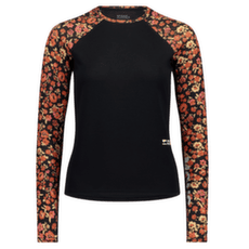 Tricou cu mânecă lungă Mons Royale Bella Merino Long Sleeve Women Ditzy Camo / Black