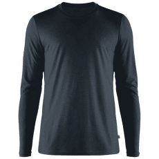 Tricou cu mânecă lungă Fjällräven Abisko Wool LS Men Dark Navy
