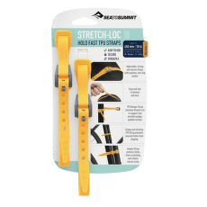 Curea Sea to Summit Stretch-Loc 17 - 12mm x 450mm 2 Pack Yellow (YW)