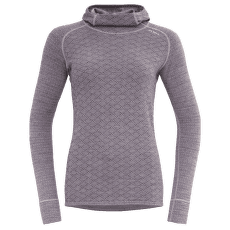 Tricou cu mânecă lungă Devold Kvitegga Merino 230 Hoodie Women 167A ORCHID
