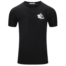 Tricou cu mânecă scurtă Aclima LightWool Tee Mountain Men Jet Black