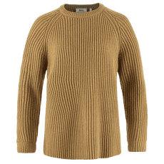 Pulover Fjällräven Övik Rib Sweater Women Buckwheat Brown