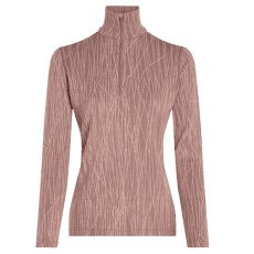 Tricou cu mânecă lungă Icebreaker Merino 260 Tech Vertex LS Half Zip Delta Lines AOP Merino SUMMIT/BLUSH/J