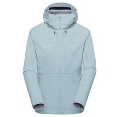 Jachetă Mammut Ultimate Comfort SO Hooded Jacket Women nebla