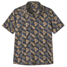 Cămașă cu mânecă scurtă Patagonia Go To Shirt Men Jaguar Geo: Dolomite Blue