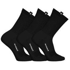 Șosete Mammut EVERYDAY CREW SOCKS 3 PACK black 0001
