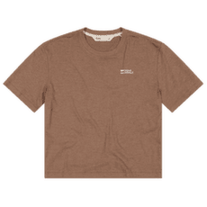Tricou cu mânecă scurtă Mons Royale Yonder Merino Organic Cotton T-Shirt Women Mocha
