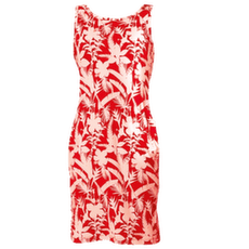 Rochie Columbia Chill River Printed Dress Poppy Red, Botaniflage Tonal 611
