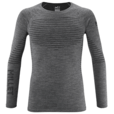 Tricou cu mânecă lungă Millet DRYNAMIC WARM LS TEE MEN ANTHRACITE GREY NEW