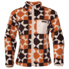 Jachetă Columbia West Bend Print Full Zip II Women Teak Brown, Cozy Quilt 235