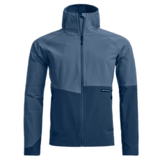 Jachetă Ortovox VENET SOFTSHELL HOODED JACKET MEN 57501 Light Nunatak