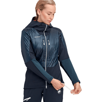Jachetă Mammut Eisfeld SO Hybrid Hooded Jacket Women azalea