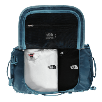 Geantă The North Face Base Camp Duffel - S (52ST) TNF BLACK/TNF WHITE/NFP