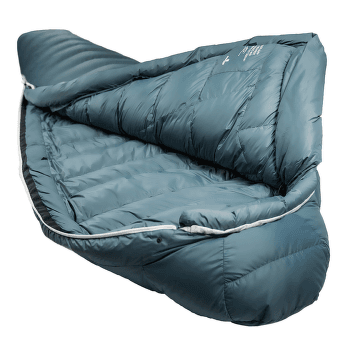 Sac de dormit Grüezi bag Biopod Down Hybrid Ice Cold Platin Grey