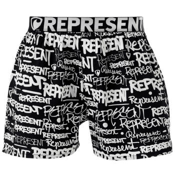 pantaloni scurți Represent EXCLUSIVE MIKE COMPANY Černá