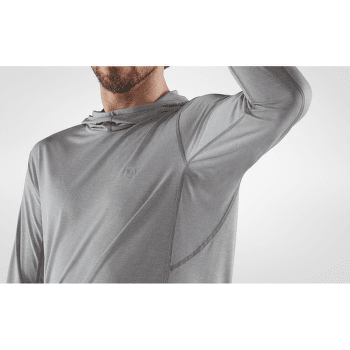 Hanorac Fjällräven Abisko Sun-hoodie Men Shark Grey