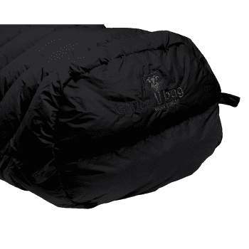 Sac de dormit Grüezi bag Biopod DownWool Extreme Light 185 Black Edition Black