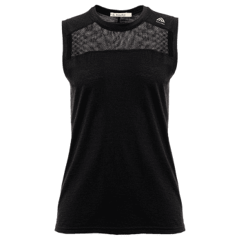 Maiou Aclima LightWool Sports Singlet Women Jet Black