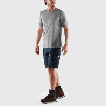 Tricou cu mânecă scurtă Fjällräven Abisko Day Hike SS Men Indigo Blue