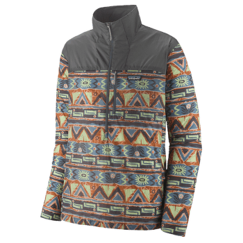 Jachetă Patagonia Houdini Stash 1/2 Zip P/O Men High Hopes Geo: Forge Grey