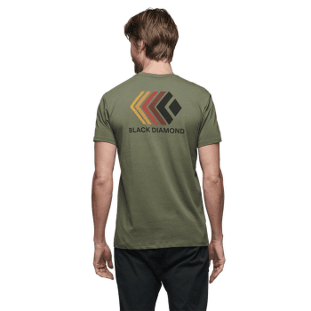 Tricou cu mânecă scurtă Black Diamond Faded SS Tee Men Basalt