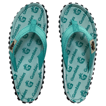Şlapi Gumbies Gumbies Mint Multi Logo Mint Multi Logo