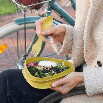 Farfurii Light My Fire Lunch Kit BIO SandyGreen