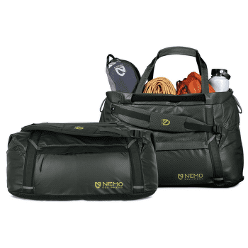 Geantă Nemo Equipment Double Haul Convertible Duffel 55L Black