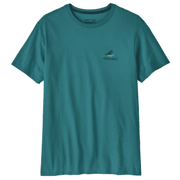 Tricou cu mânecă scurtă Patagonia Buggy Organic T-Shirt Wetland Blue