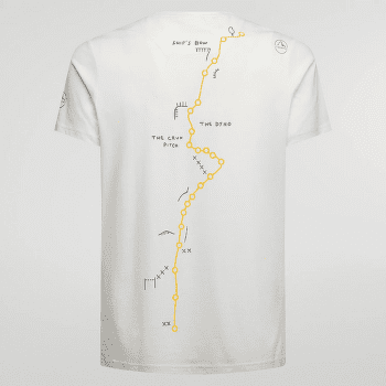 Tricou cu mânecă scurtă La Sportiva DAWN WALL T-SHIRT Men Chalk