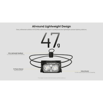 Lampă frontală Nitecore NU25 MCT UL