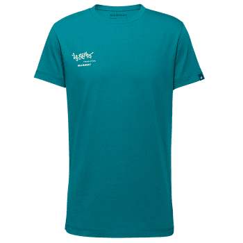 Tricou cu mânecă scurtă Mammut Massone T-Shirt Together Men 40320 deep teal