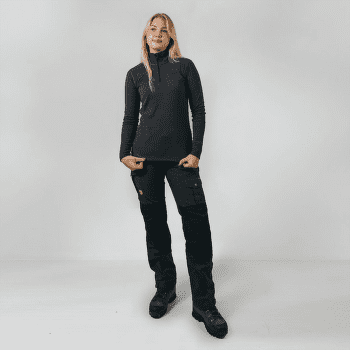 Hanorac Fjällräven Skare Half Zip Women Dark Grey 030